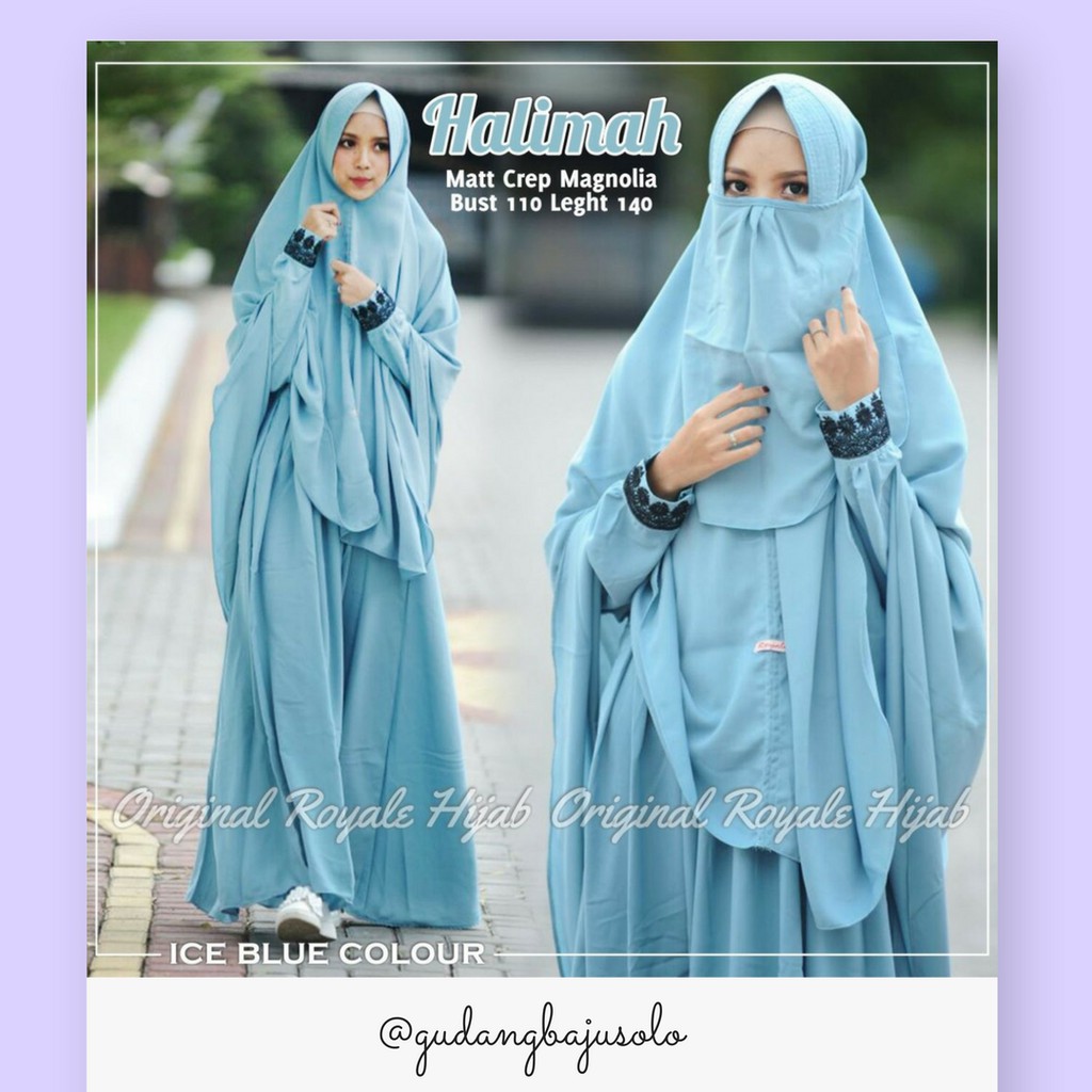 Halimah Syari Set Free Cadar