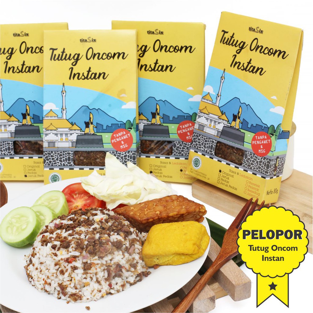 

Rasa Original Tutug Oncom Instan Titasix Food Khas Tasikmalaya Kemasan Mini