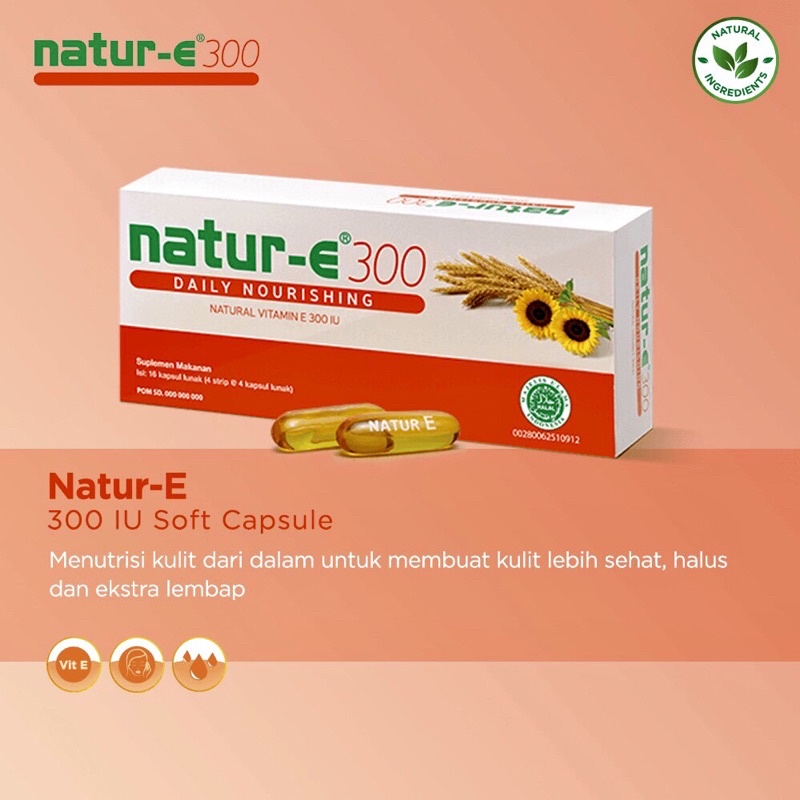 Natur E 300 IU soft capsul box