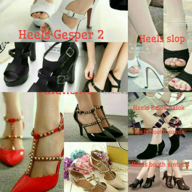 NunuLisaTan - Promo Bayar di tempat Aneka High Heels Murah