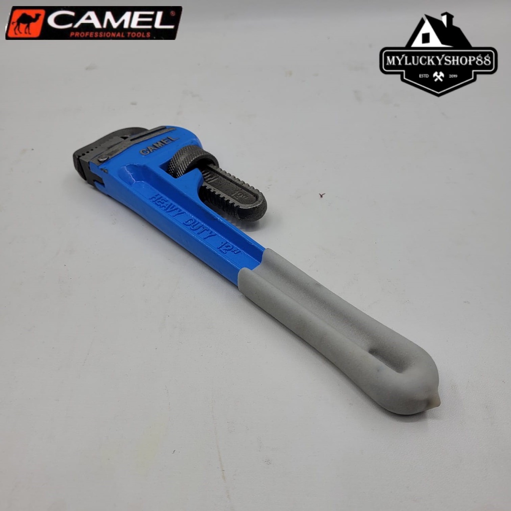 Camel Kunci Pipa Ledeng 12 Inch Pipe Wrench Saluran Air Pembuka Baut