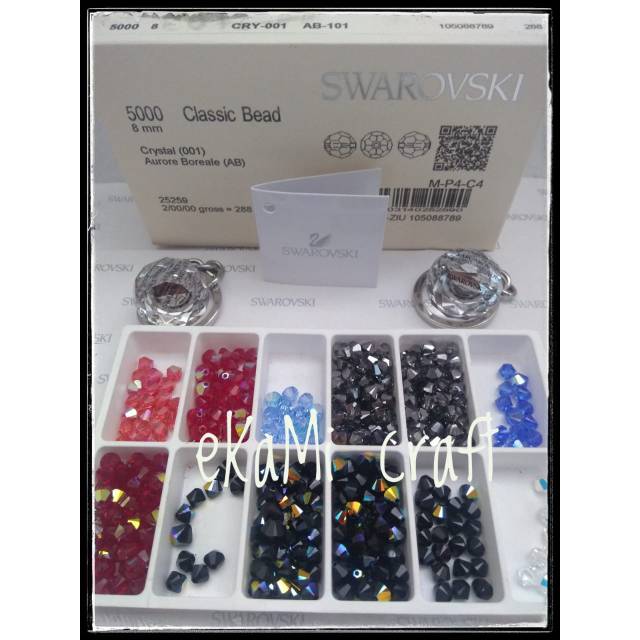 Swarovski Bicone / Kerucut 5 mm