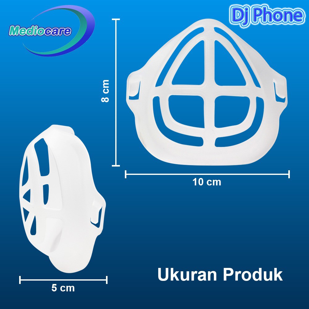 Penyangga Masker 3D Mask Braket Silicon Sirkulasi Udara