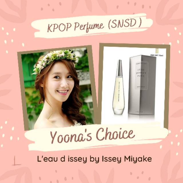 PARFUM KPOP YONNA SNSD (ISSEY MIYAKE REFILL/INSPIRED PERFUME)