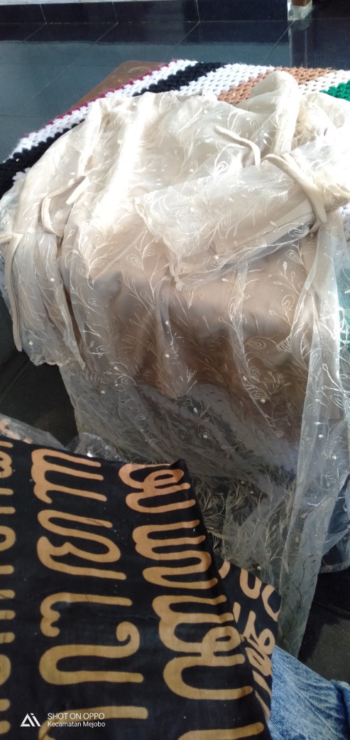 Maura Couple - Sania Ruffle Batik Couple Ori Ndoro Jowi Garansi Termurah Shopee - Batik Solo Modern