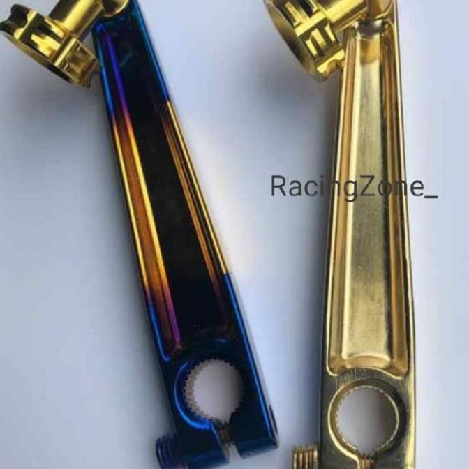 Paha Rem Lurus Twotone Blue Gold - Full Gold Matic Honda - Yamaha racingzon4 Buru Order