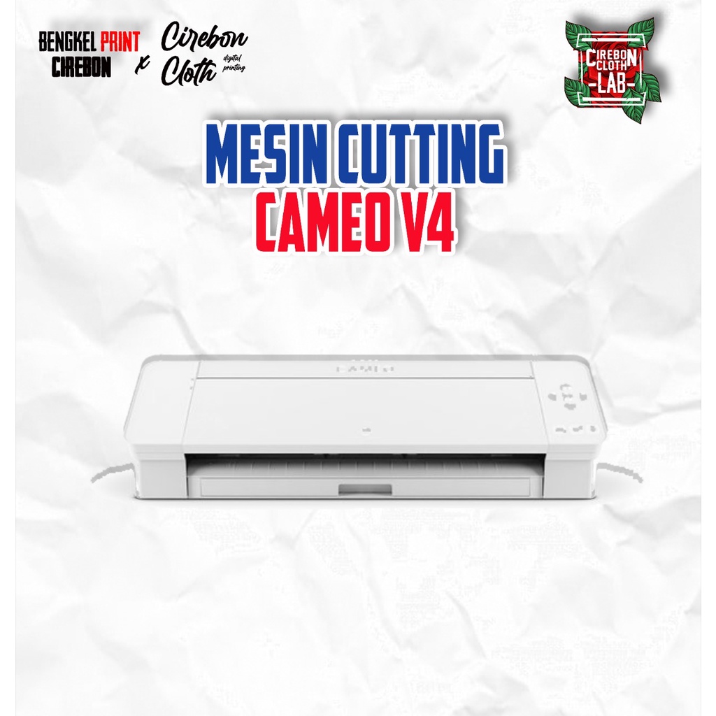 Sillhouette CAMEO 4 - Mesin Cutting Stiker Polyflex Auto Contour Kontur Print Cut