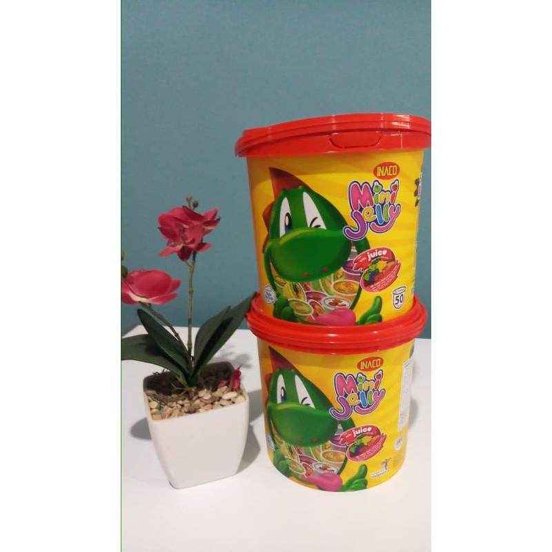 

{GROSIR} Inaco Mini Jelly Sharing Bucket (50 Pcs -750gr)- jelly inaco ember