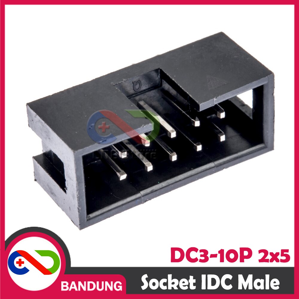 DC3-10P SOCKET SOKET PIN IDC 2x5 10PIN BOX HEADER MALE ISP JTAG