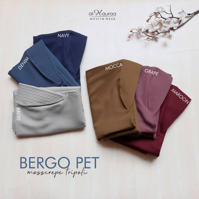 Bergo mosscrepe AlHauraa