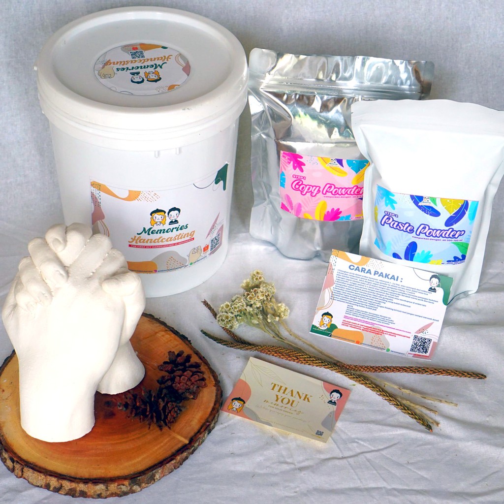 KUY DIY HAND CASTING HANDCASTING KIT (READY STOCK) CETAKAN TANGAN