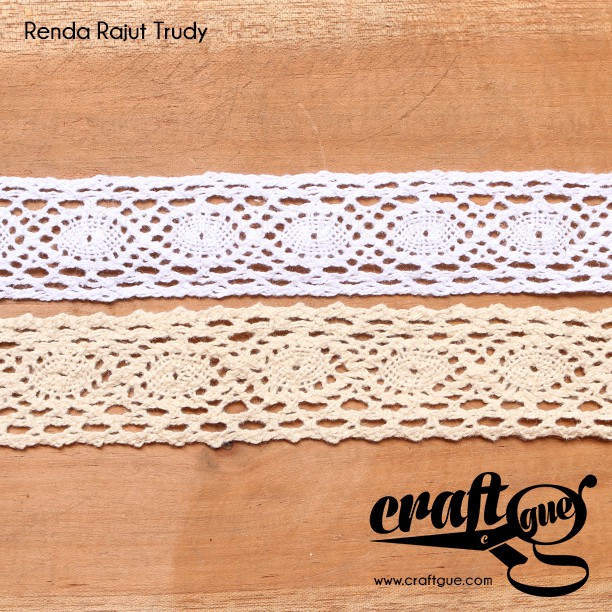 Renda Rajut Trudy (Meter)