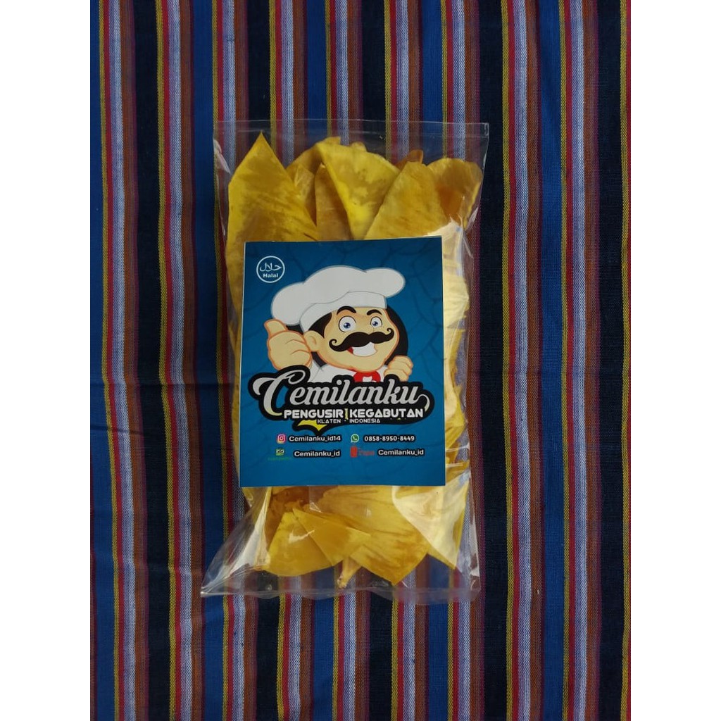 

KERIPIK SUKUN Manis Gurih kemasan 100gr TERMURAH!