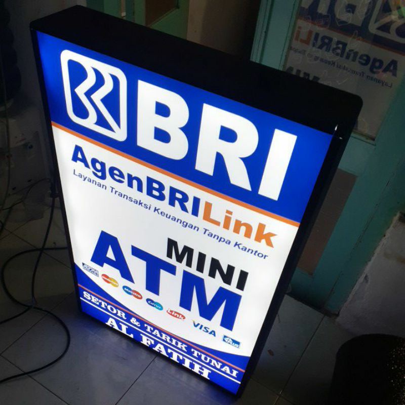 Neon box akrilik 60x40cm HARGA SPESIAL