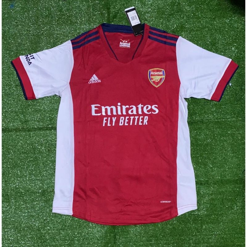 jersey bola grade ori arsenal home 2021-2022