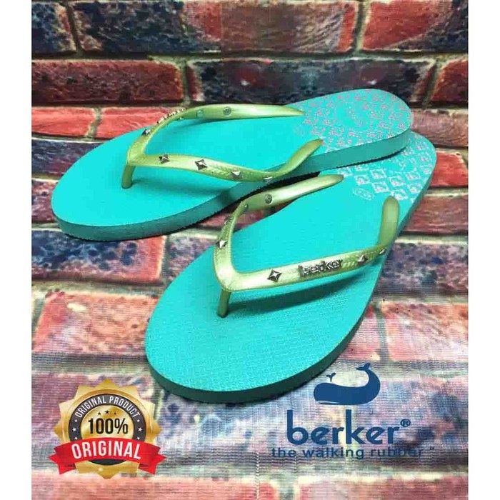 SANDAL JEPIT WANITA / BERKER / GLAM LADIES AQUAMARINE