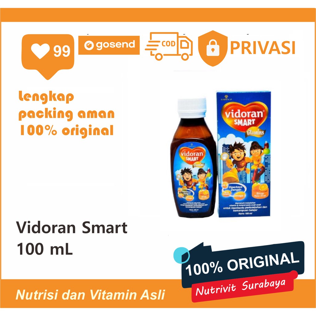 VIDORAN SMART SYR 100ML