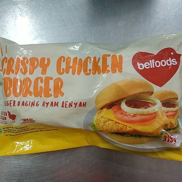 

Belfoods crispy chicken burger 315 gr