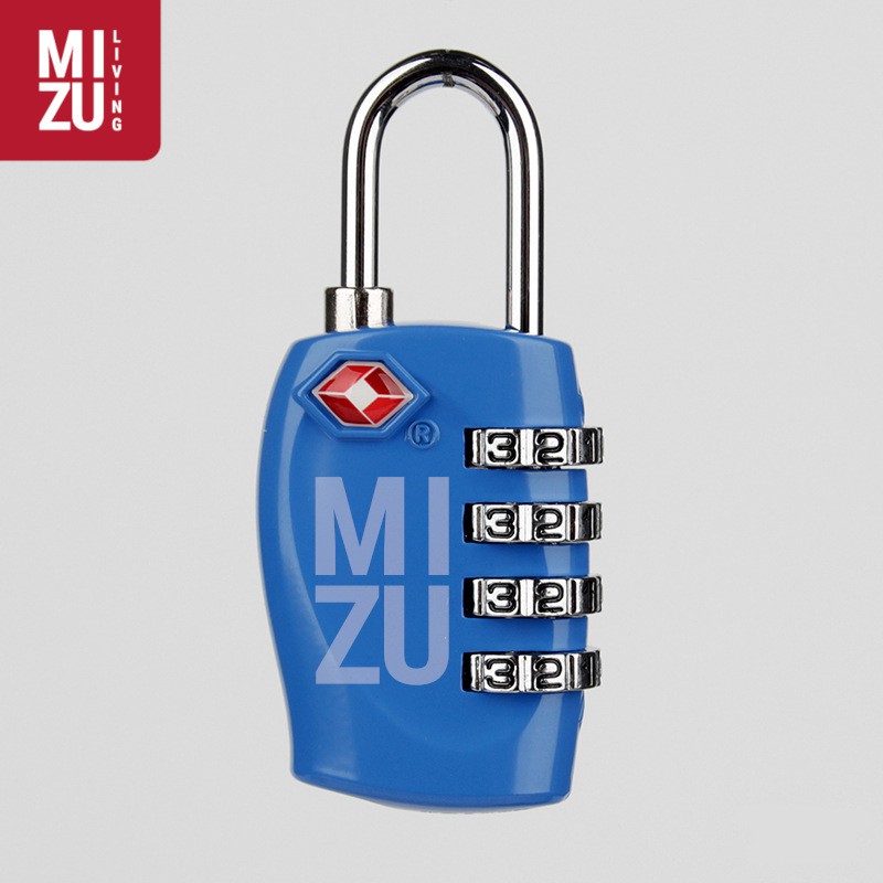 YOKETA 4 Digits Angka Travel Lock TSA Gembok Tas Koper Kunci Padlock-5
