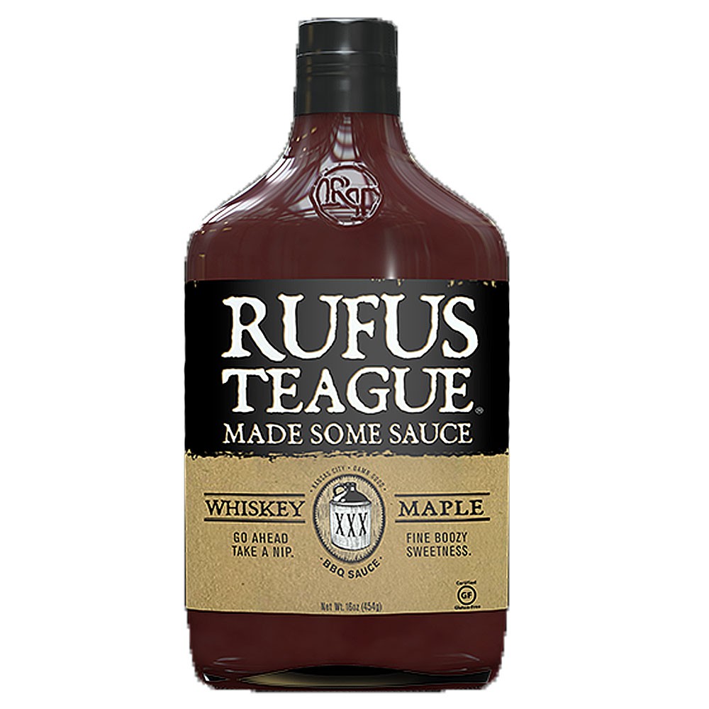 

Rufus Teague Whiskey Maple BBQ Barbecue Sauce Saus Barbekyu Bumbu Meat Marinade Grill Sweet Manis