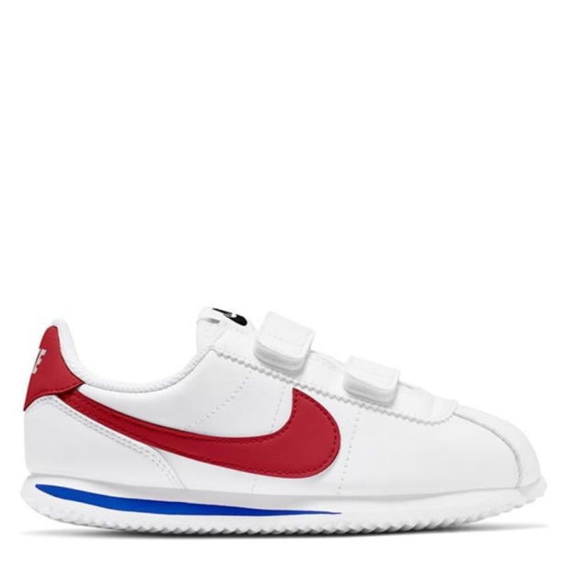 Authentic 100% Original Nike Cortez Kids Basic White Varsity Red Forest Gump