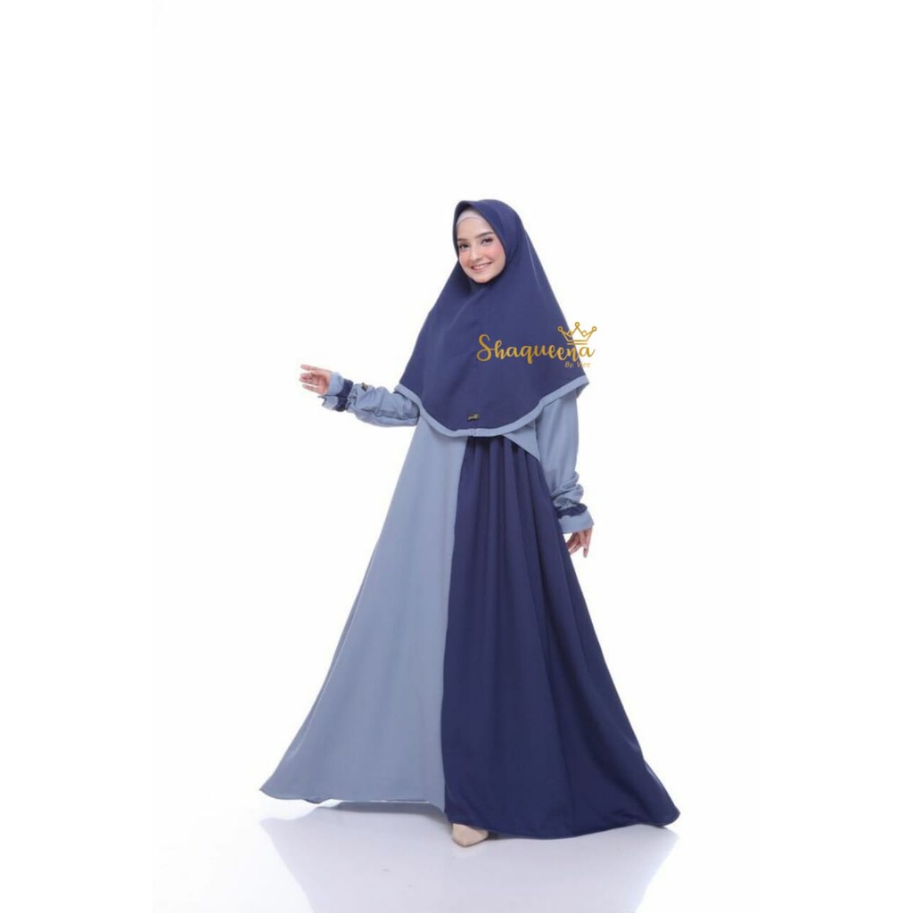 SET Gamis Syari Halwa ORI by Shaqueena