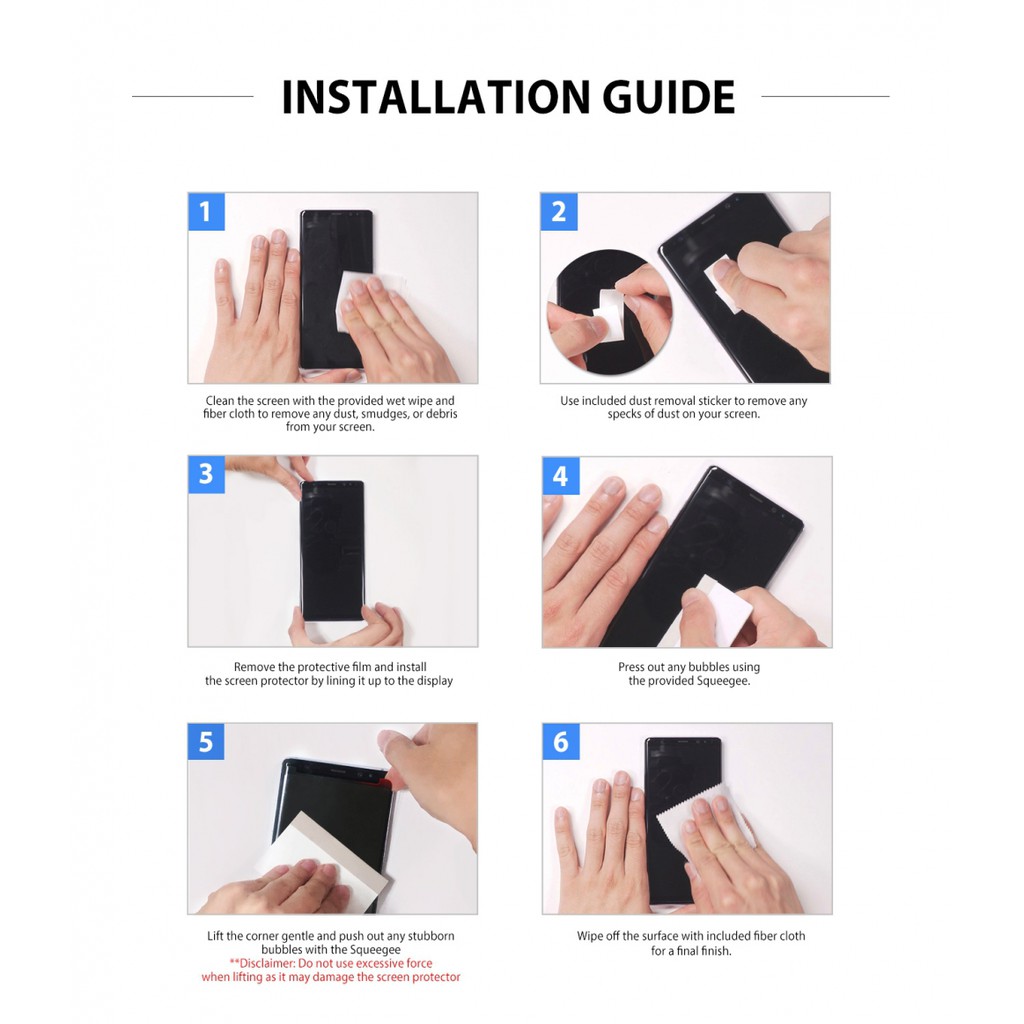 Ringke ID 3D Curved Glass Full Adhesive Glue For Iphone Xs Max