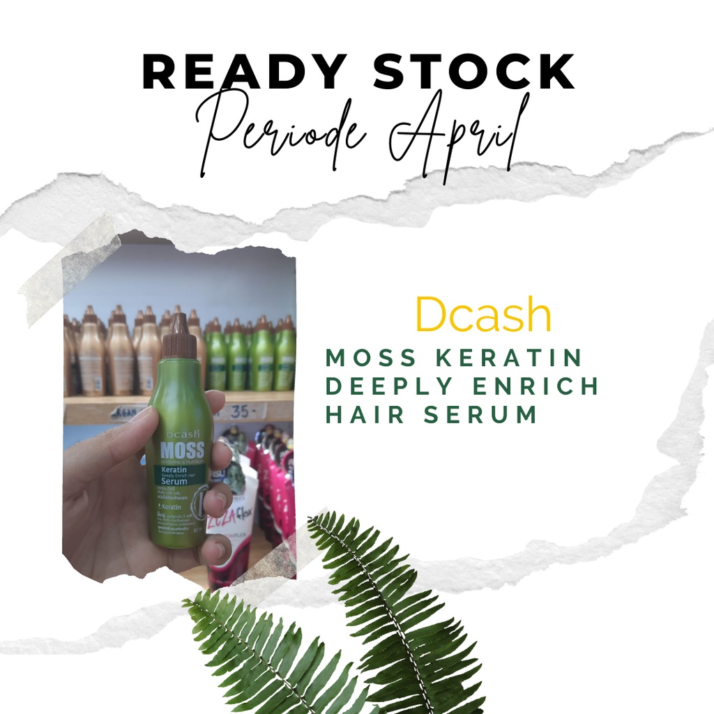 Dcash - Moss Keratin Deeply Enrich Hair Serum | Serum Rambut