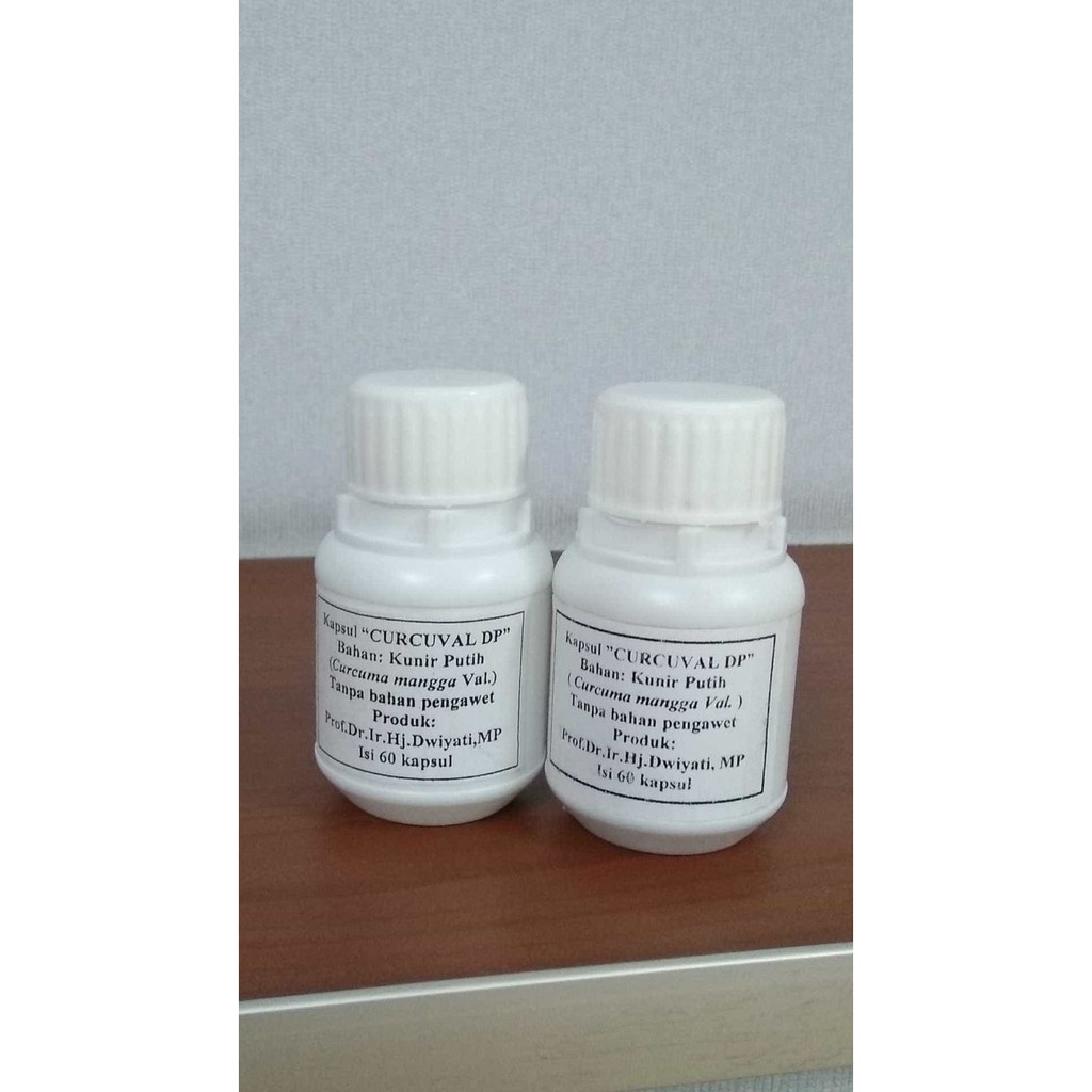 

Kunir putih/Kunyit putih kapsul/capsule 60's windra mekar