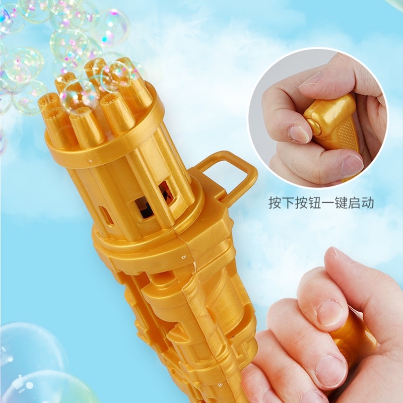 Bubble gun/Mainan gelembung/Pistol gelembung/Pistol Gelembung Gatling (B85)