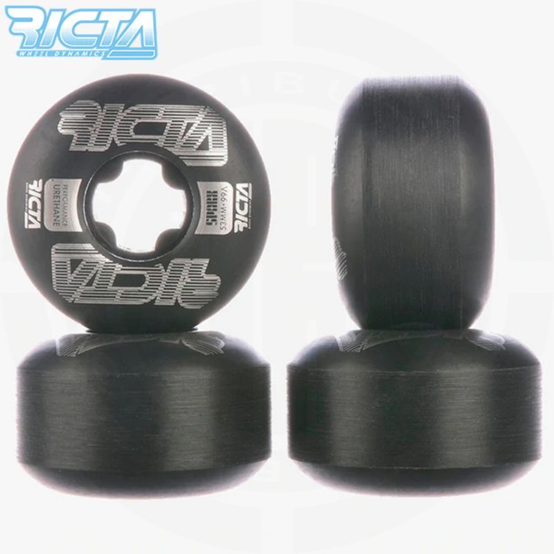 53mm Framework Sparx Black 99a RICTA Skateboard Wheels