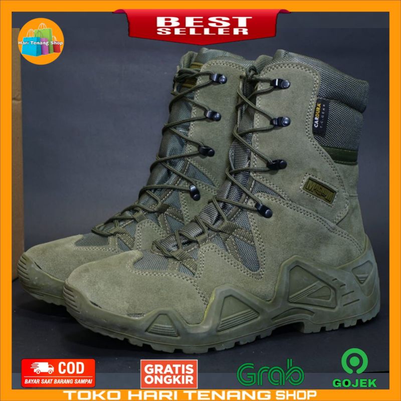 SEPATU MAGNUM L0WA/SEPATU 168 HIJAU /SEPATU BOOTS TACTICAL IMPORT