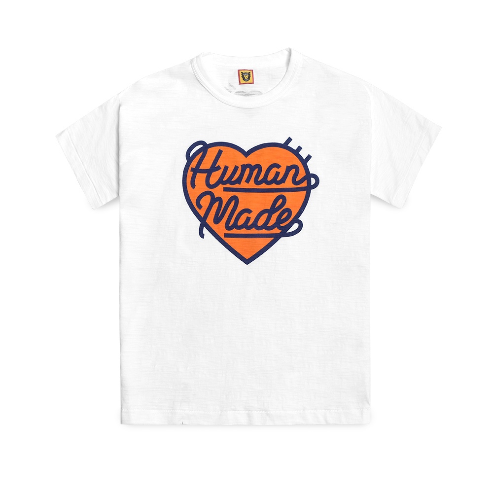 Human Made Colorful Heart T-Shirt White