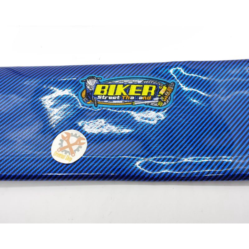 SARUNG JOK/KULIT JOK BIKER CARBON UNIVERSAL