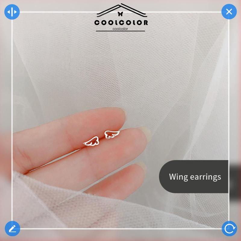 COD 1 pasang  anting korea Anting Tusuk untuk Wanita Aksesoris Fashion- cl