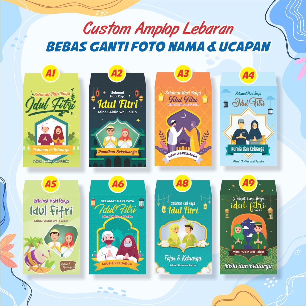 

Amplop Lebaran Custom Murah