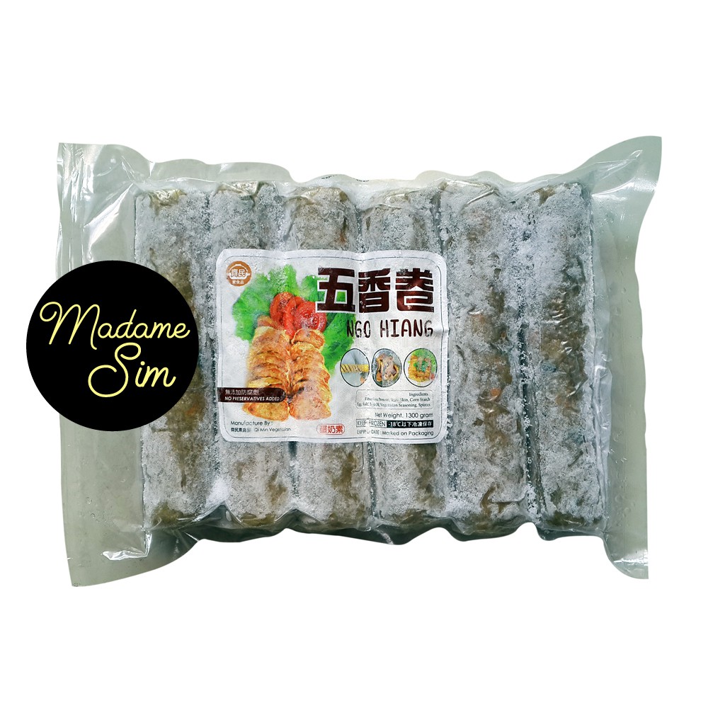 

NGO HIANG - GO HIONG - CHUN KIEN - VEGETARIAN (1,3 KG)