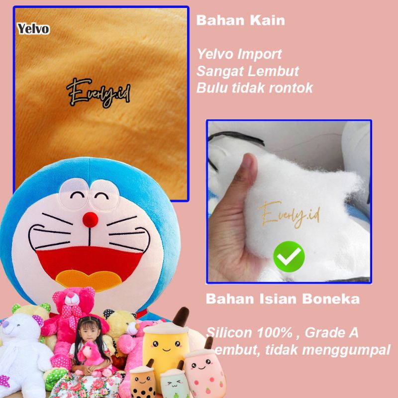 BONEKA DORAEMON BESAR GIANT SUPER JUMBO 1 METER SNI KADO ULANG TAHUN TEMAN PACAR