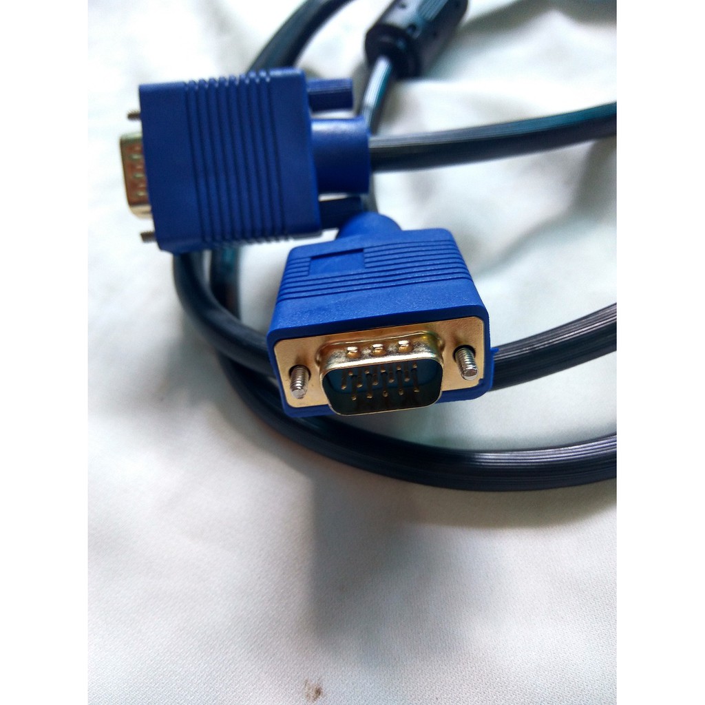 KABEL VGA 1.5M HIGH QUALITY GOLD PLATED - Kabel VGA 1.5 Meter Gold Plated