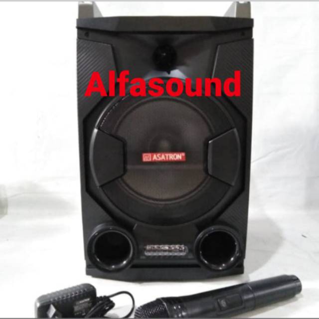 Speaker Asatron Jazz Aktif Portable Meeting 8 Inch Bluetooth