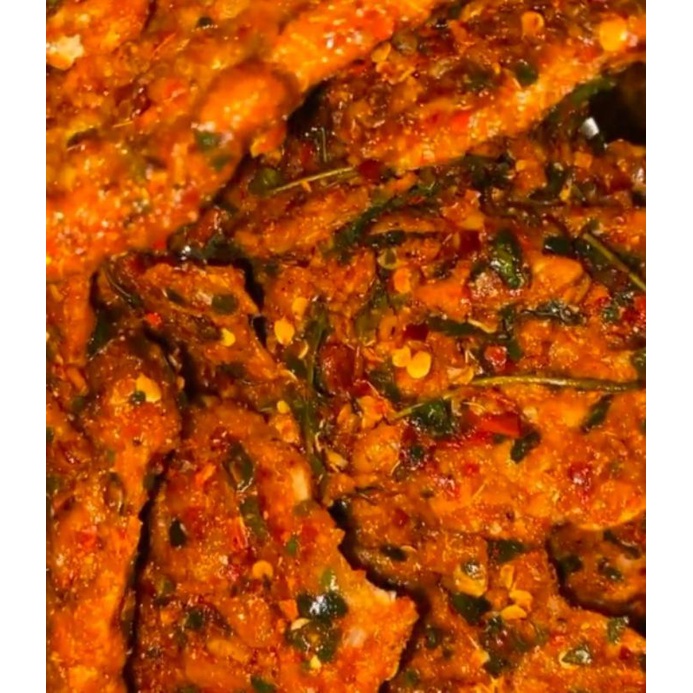 

tempe pedas krispi