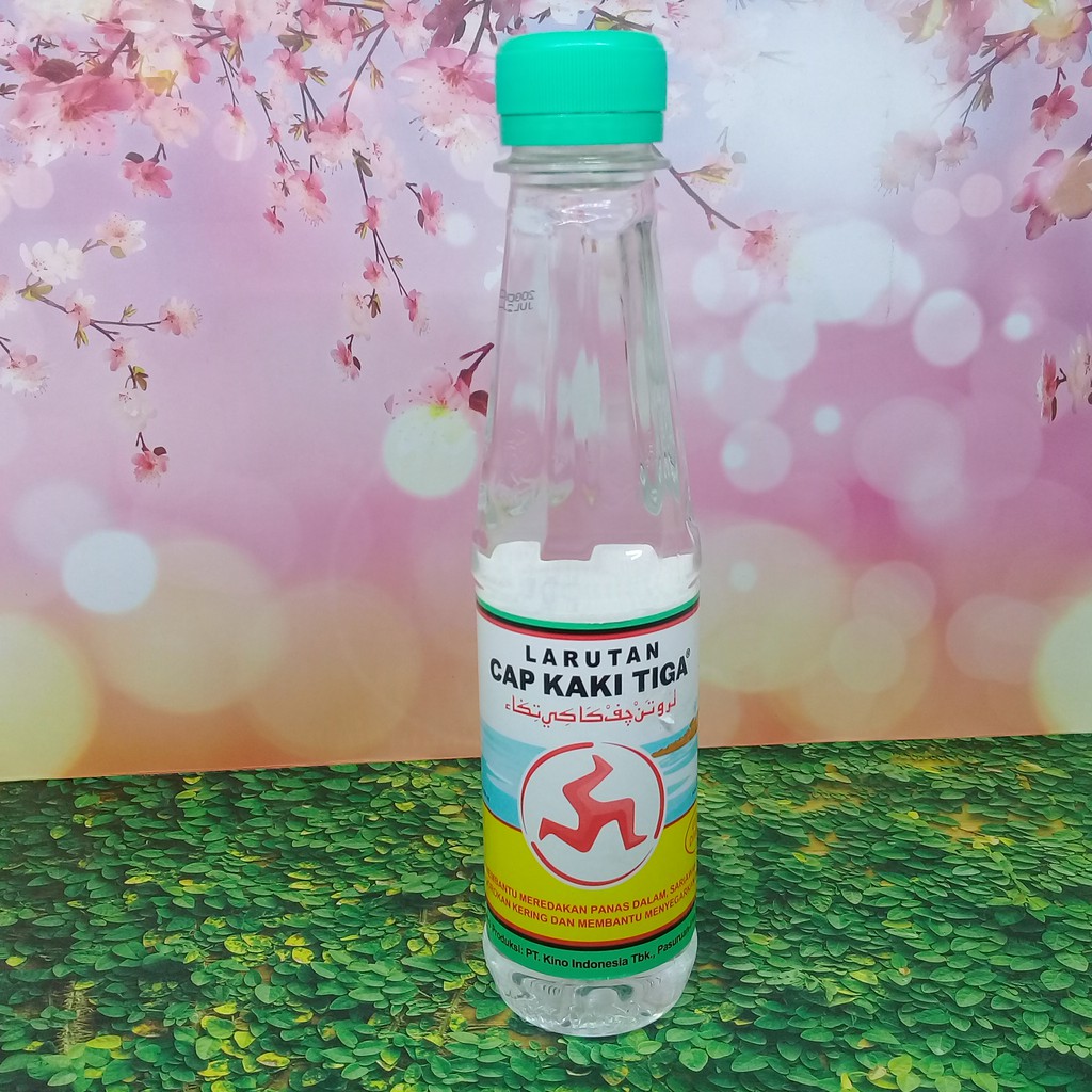 

Larutan Cap Kaki Tiga 200 ml Membantu Meredakan Panas Dalam,Sariawan