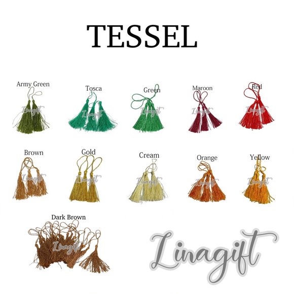 TALI TESSEL / TESEL / RUMBAI / PACKAGING / DIY / TASEL / TASSEL / GIFT / IDUL FITRI / LEBARAN / DIY / HIASAN KADO / PARCEL / SOUVENIR / NATAL / CHRISTMAS / XMAS / CNY / CHINESE NEW YEAR / IMLEK - HIASAN KADO HAMPERS SOUVENIR GOODI BAG RUMBAI