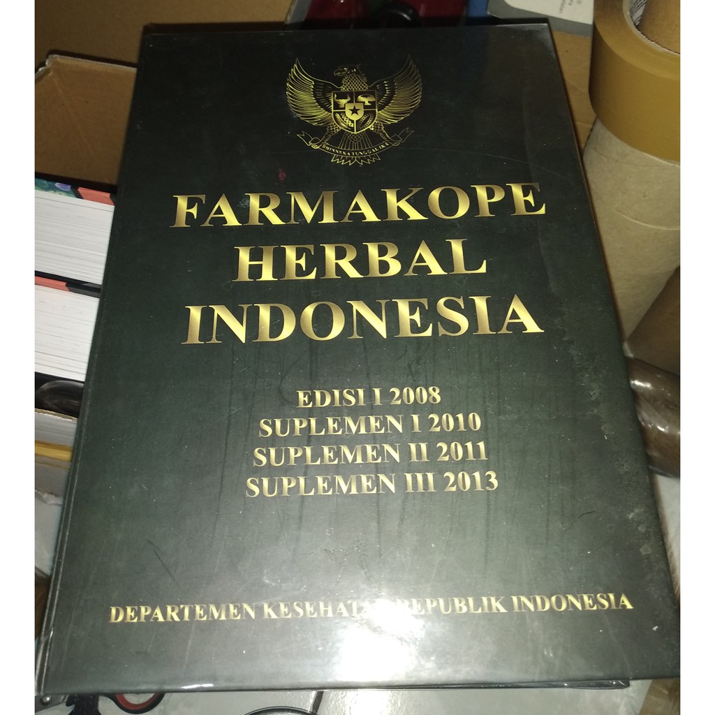 Farmakope Herbal Indonesia Shopee Indonesia