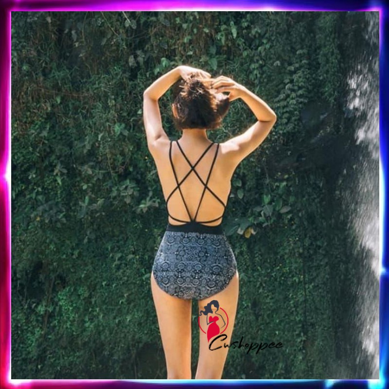 MONOKINI ONE PIECE SWIMSUIT BAJU RENANG WANITA BIKINI RASHGUARD baju renang wanita dewasa sexy