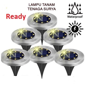 Lampu Tanam Taman Solar Tenaga Surya Outdoor LED Anti Air SL-600