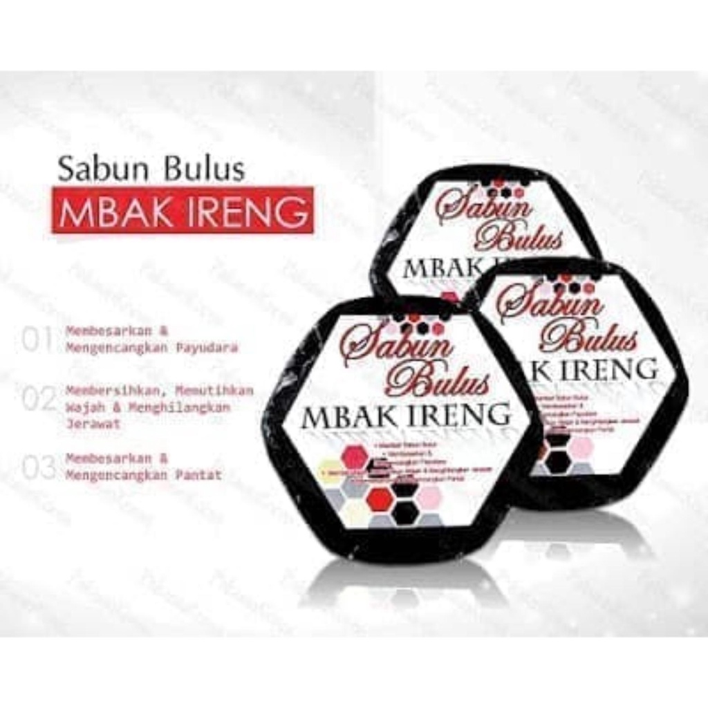 [LARIS] SABUN BULUS MBAK IRENG ORIGINAL BPOM MBAK IRENG SABUN BULUS BATANG