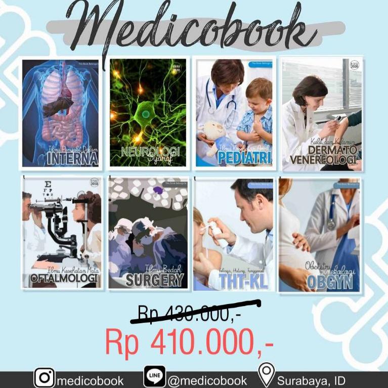 

[KODE 3556] PAKET LENGKAP MEDICOBOOK + BUBBLEWRAP (Include)