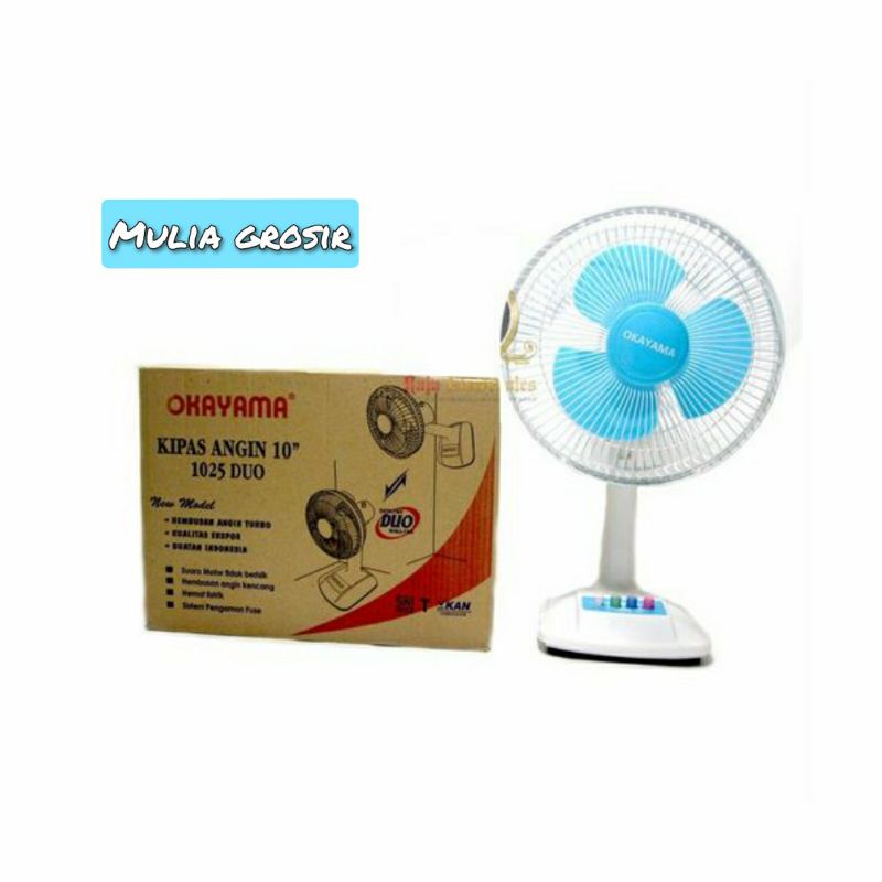Desk Fan Okayam 10&quot; Kipas Angin Meja
