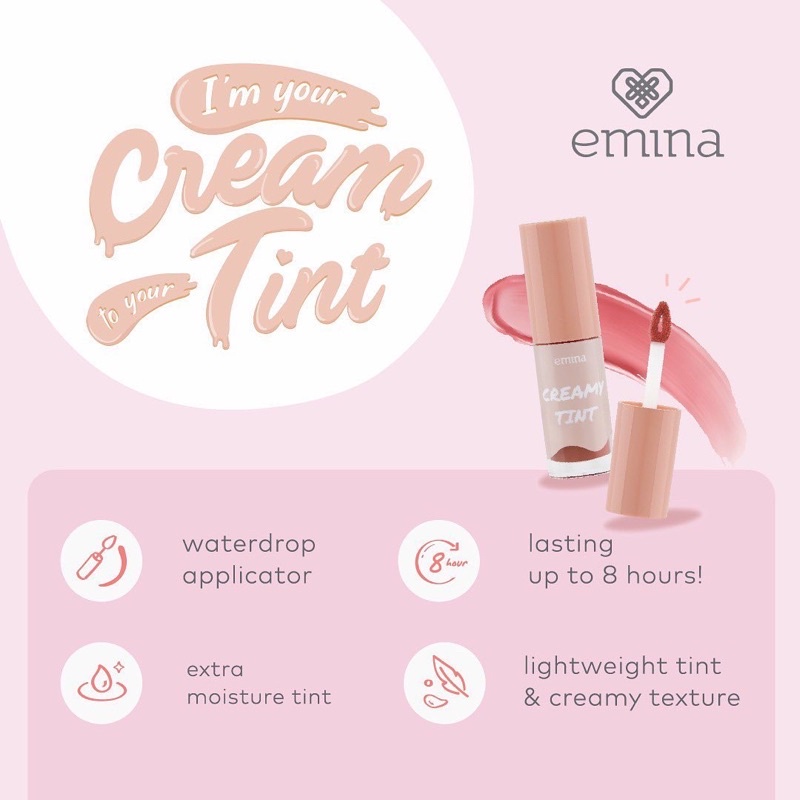 EMINA Creamytint 3.6 g - Lip Tint